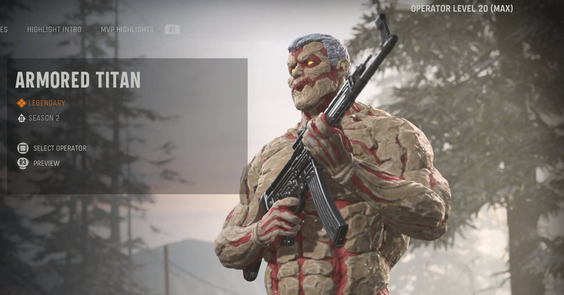 Call of Duty Titan Armored Skins Added