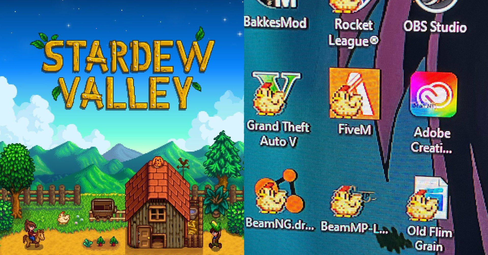 Windows 11 Glitch Turns Every Game Into Stardew Valley