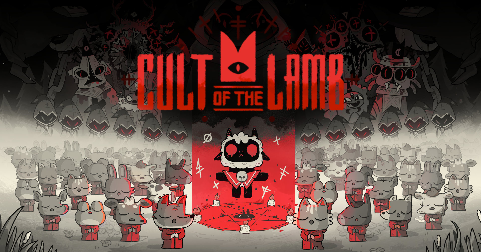 Cult of the Lamb เล่นเป็นเจ้าลัทธิ ฆ่าผู้ไม่ศรัทธา เกี้ยวสีกา เผยแผ่ ...