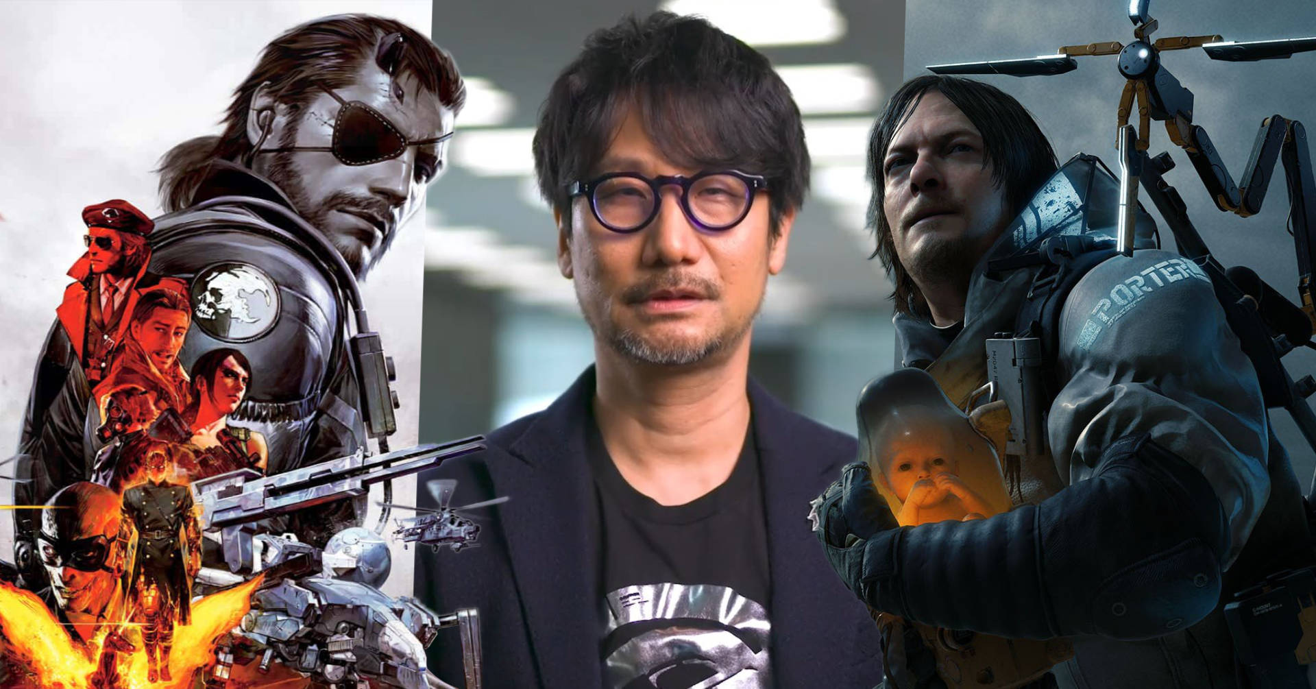 owner of kojima productions building is metal gear fan