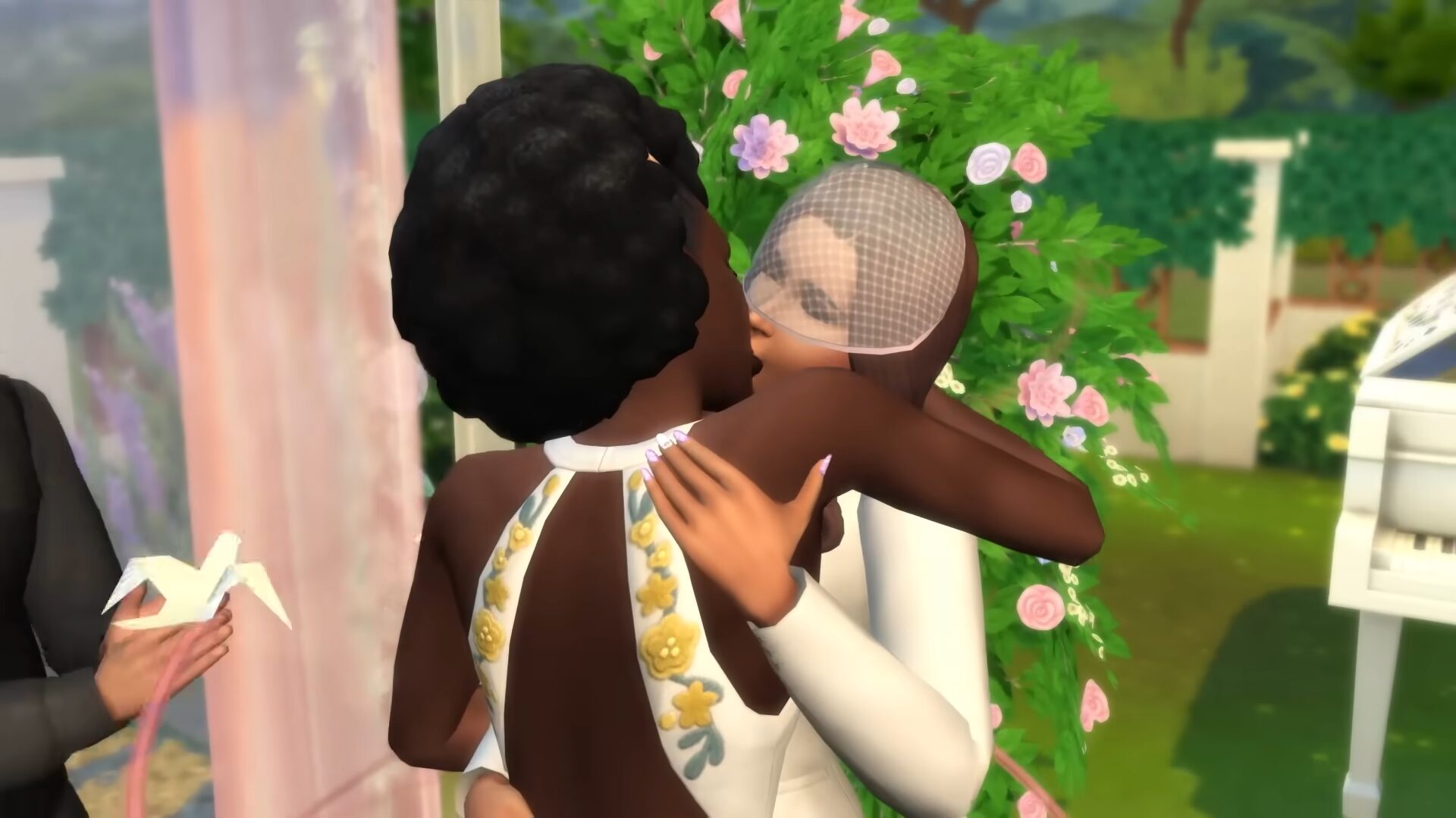 The Sims kiss